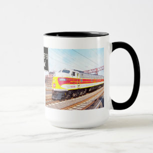 Delaware Lackawanna und Western-Lokomotive 808 Tasse