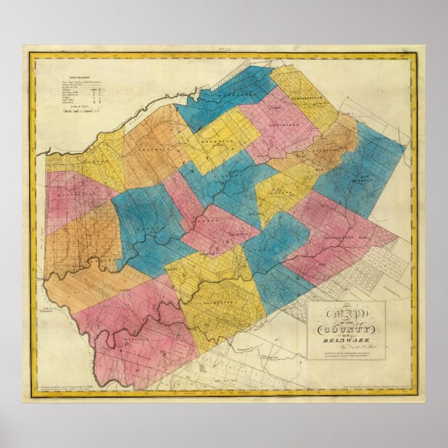 Delaware-Landkreis Poster (Vorne)