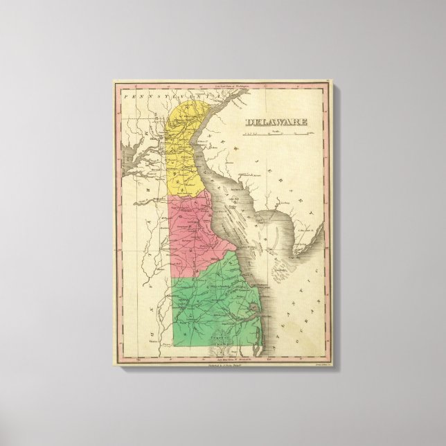 Delaware Leinwanddruck (Vorderseite)