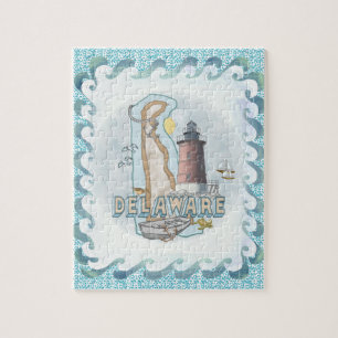 Delaware Leuchtturm Puzzle