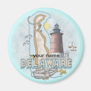 Delaware Lighthouse Magnet