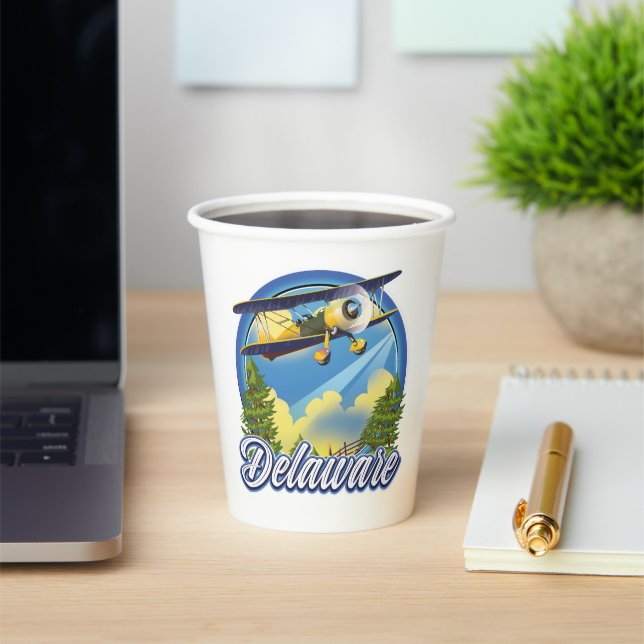 Delaware-Logo Pappbecher (InSitu)