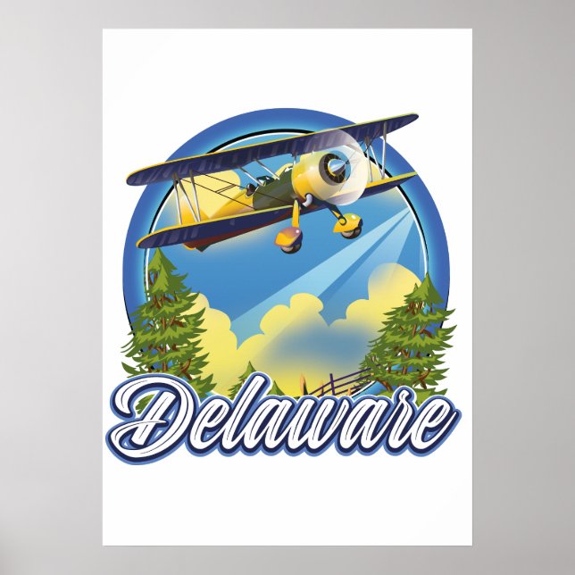 Delaware-Logo Poster (Vorne)