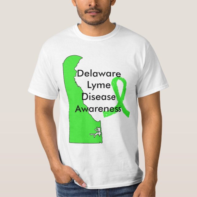 Delaware Lyme Disease Awareness Shirt (Vorderseite)
