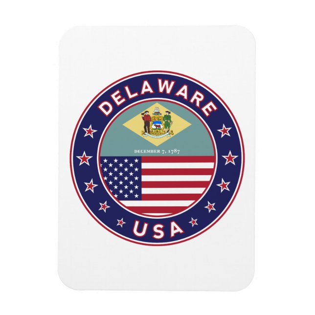 Delaware Magnet (Vertikal)