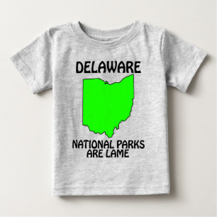 Delaware - Nationalparks sind lahm Baby T-shirt