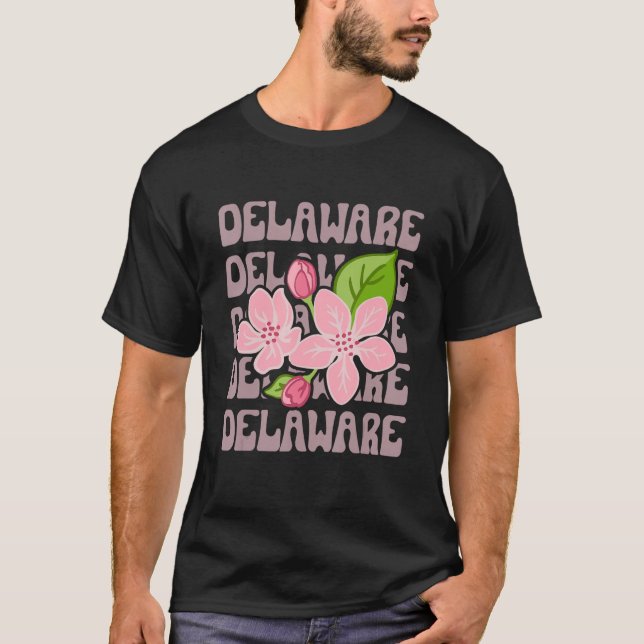 Delaware Peach Blossom T-Shirt (Vorderseite)