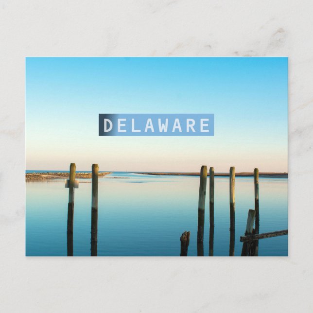 Delaware. Postkarte (Vorderseite)