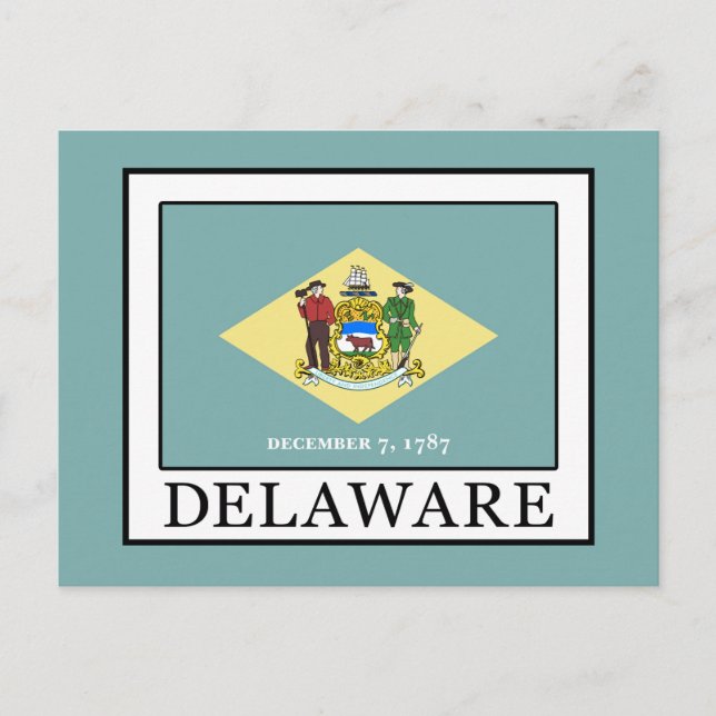 Delaware Postkarte (Vorderseite)