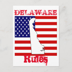 DELAWARE  POSTKARTE