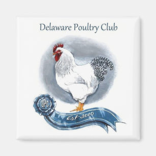Delaware Poultry Club Magnet