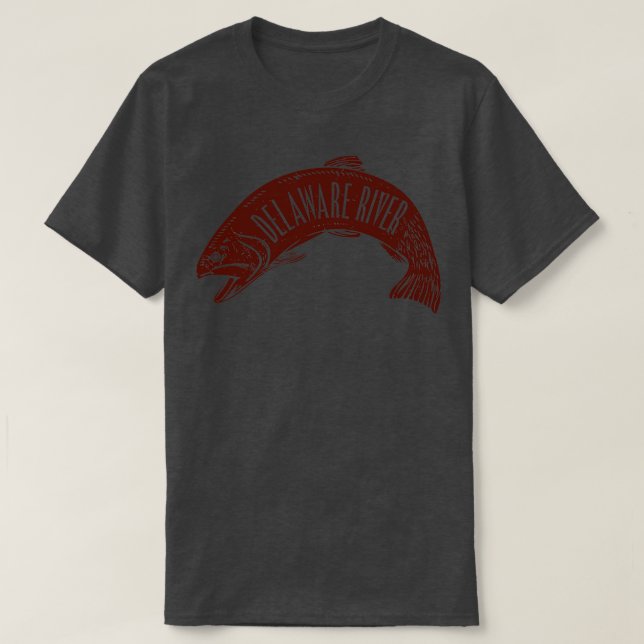 Delaware River Fish T-Shirt (Design vorne)