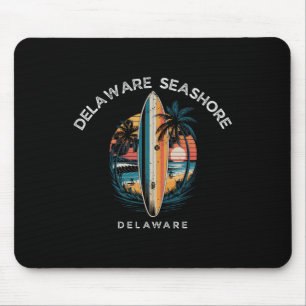 Delaware Seashore Delaware Männer Frauen Surfen Mousepad