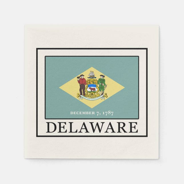 Delaware Serviette (Vorderseite)