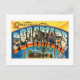 Delaware Staat DE Old Vintage Travel Postcard - Postkarte