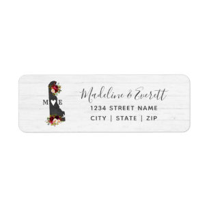 Delaware Staat Hochzeit in Urlaubsort Rücksendeadr