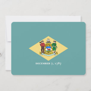 Delaware Staatsflagge Design