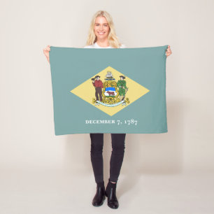 Delaware-Staatsflagge Fleecedecke