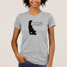 Delaware-T-Shirt für Geborene und erhöhte Staat