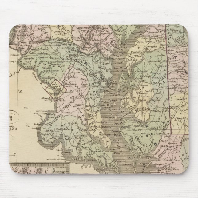 Delaware und Maryland 2 Mousepad (Vorne)