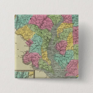 Delaware und MaryLand Button