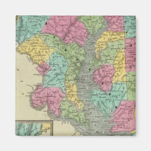 Delaware und MaryLand Magnet