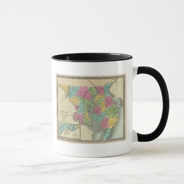 Delaware und MaryLand Tasse (Rechts)