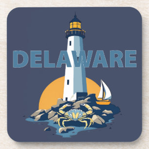 Delaware, USA Getränkeuntersetzer