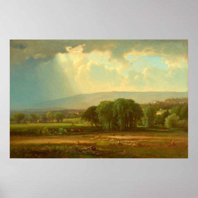 Delaware Valley - George Inness Fine Art Poster (Vorne)