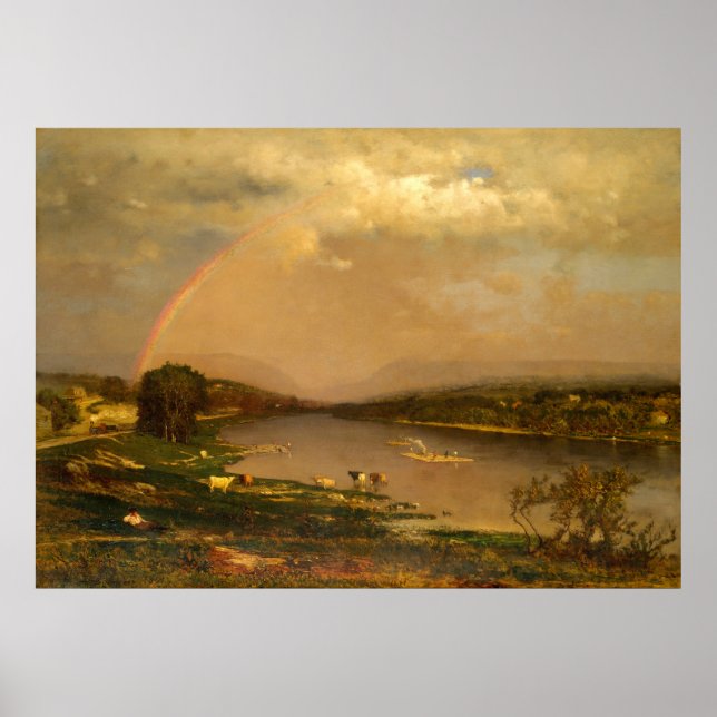 Delaware Water Gap 1861 Poster (Vorne)