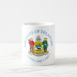 Delaware-Zeichen Kaffeetasse