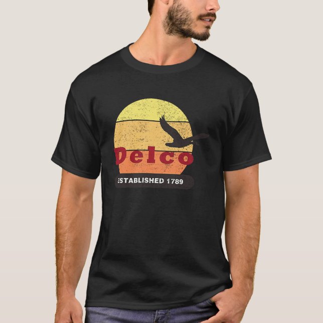 Delco Est 1789 Gänsestörung T-Shirt (Vorderseite)