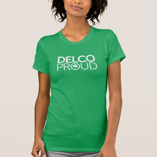 DELCO PROUD Green T-Shirt (Vorderseite)