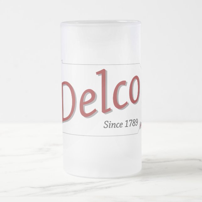 DELCO (R) seit 1789 Mattglas Bierglas (Mittel)