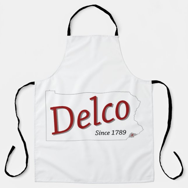 DELCO (R) seit 1789 Schürze (Vorderseite)