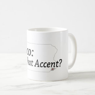 Delco - Was für Akzent? Kaffeetasse