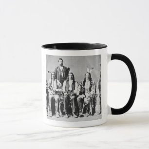 Delegation von Sioux-Leitern, geführt durch rote Tasse