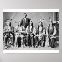 Delegiof Sioux chiefs, led by Red Cloud (1822)