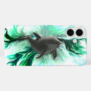 Delfin Baby iPhone 16 Plus Hülle