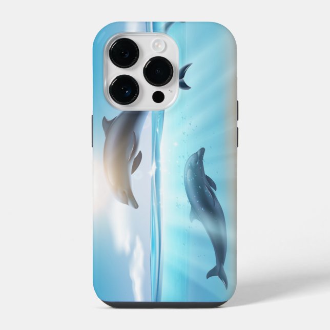 Delfin Case-Mate iPhone-Hülle  iPhone Hülle (Rückseite)