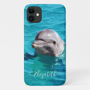 Delfin in Blue Water Foto Case-Mate iPhone Hülle