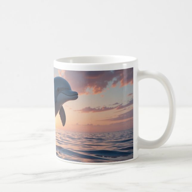 Delfin Kaffeetasse (Rechts)