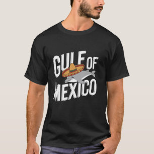 Delfin mit Sombrero Golf von Mexiko T-Shirt