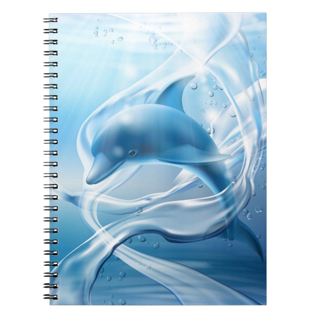 Delfin Notizblock (Vorderseite)