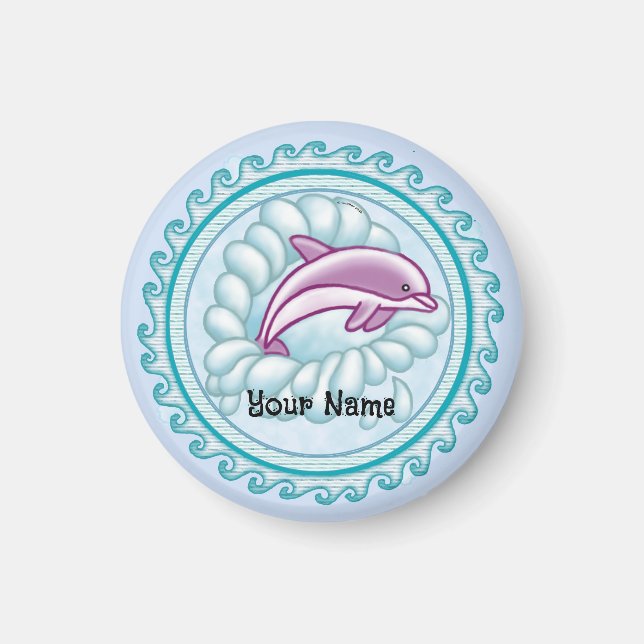 Delfin Splash  Magnet (Vorne)