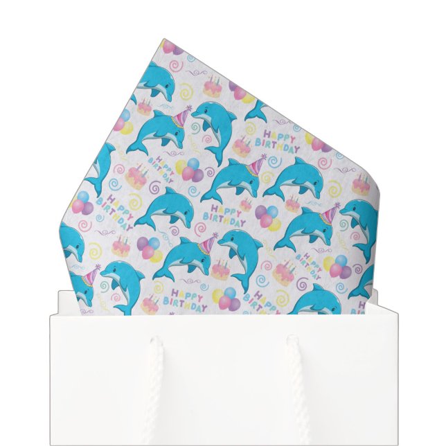 Delfin-Toilettenpapier Seidenpapier (Von Creator hochgeladen)
