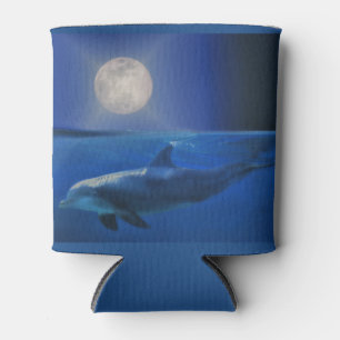 Delfin und Mond Nautical Dosenkühler