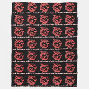 Delfine Fleece-Decke Fleecedecke