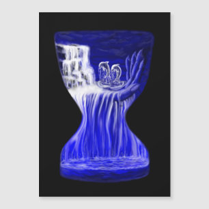 Delfine , Hand-Times-Magnetkarte Magnetkarte