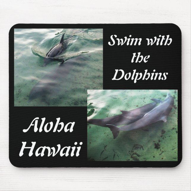 Delfine von Hawaii Mousepad (Vorne)